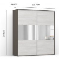 DRESSING LEX 201-218-66 D GRI/MSJ/O